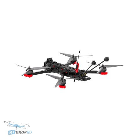 IFlight Chimera7 Pro V2 O4 Pro BNF ELRS 868/915MHz Nano GPS - top-down view with electronic details, buy best FPV at HTDRONE