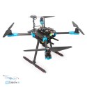 Задній вигляд FPV набору Holybro X500 V2 Standard з радіо 433MHZ, деталі роз'єму