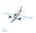 Tylny widok ATOMRC Beluga Kit FPV skrzydło stałe złącza i detale montażowe sklep HTDRONE