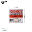 Tylna część modułu GPS FLYWOO GOKU GM10 Pro V3 z kompasem szczegóły połączeń
