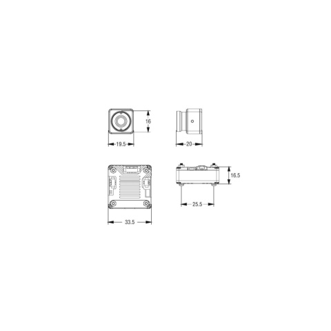 CADDX ECLIPSE 002SL – kamera termowizyjna FPV CVBS
