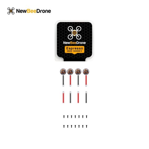Motor NewBeeDrone 0802 14000KV Brushless Motors Espresso Edition (4 pcs)