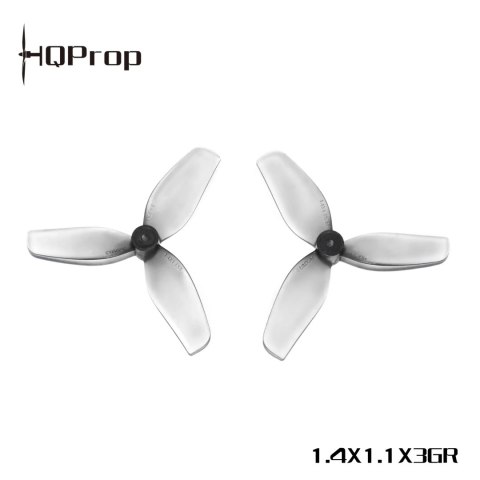 Propellers HQProp MicroWhoop 3-BL1.4" Grey (2CCW+2CW)