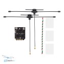 RadioMaster XR4 Gemini Xrossband ExpressLRS receiver accessory kit details