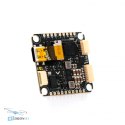 Górny widok płytki drukowanej TBS Lucid H7 8S 60A FPV stack, szczegóły FC i ESC