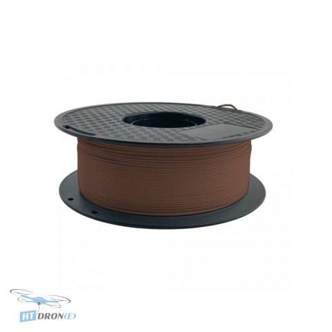 Szczegółowy widok brązowego filamentu PETG Weistek 1.75mm 1kg do druku 3D
