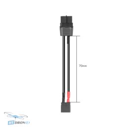 Szczegółowy widok złącza męskiego XT30U i żeńskiego XT60H adaptera FLYWOO
