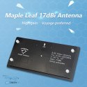 Antena Maple Wireless 17dB RP-AAT FPV gogle - widok z boku