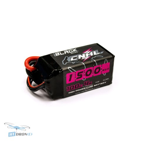 Złącze XT60 akumulatora CNHL Black Series Lipo 4S 1500mAh 100C, wysoka jakość połączenia dla Twojego drona