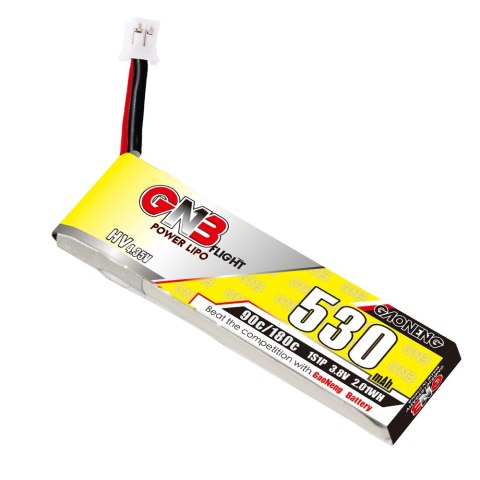 Battery GNB GAONENG LiHV 1S 3.8V 530mAh 90C PH2.0 Cabled
