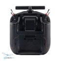 RadioMaster TX16S MK3 MAX Blue RC transmitter - detailed shot of knobs and buttons at HTDRONE