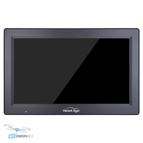 Hawkeye Captain X 10.2 inch FPV monitor connectors ports rear view detail HTDRONE