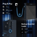 Plug & Play z funkcją zasilania awaryjnego – system oferuje prostą instalację, pojemność 5,12 kWh oraz moc wyjściową do 2,4 kW.