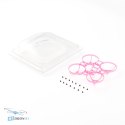Zestaw ramy FPV BETAFPV Air65 Champion Brushless Transparent Pink - opakowanie i akcesoria