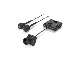 Kamera Walksnail Avatar Pro z modułem VTX Dual Antenna, przeznaczona do transmisji FPV HD o niskim opóźnieniu.
