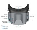 BETAFPV VR04 HD FPV goggles packaging showing the kit contents buy best product