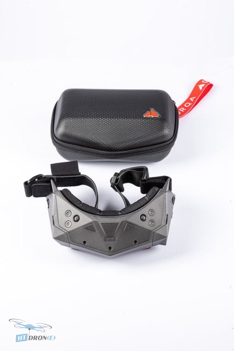 ORQA Goggles ORQA FPV.One Pilot - widok z tyłu i szczegóły złączy