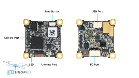 BETAFPV P1 Air Unit HD VTX porównanie rozmiaru akcesoria zestawu HD Video