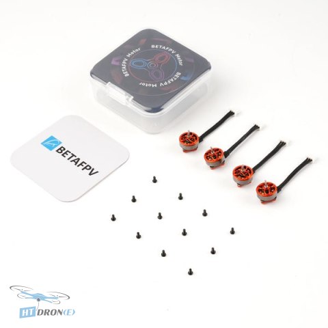 Opakowanie BETAFPV Motor BetaFPV 0802 Racing 25000KV Purple komplet zestaw akcesoriów
