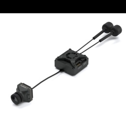 Cyfrowy system FPV Walksnail Avatar GT – kamera, VTX i anteny w konfiguracji roboczej