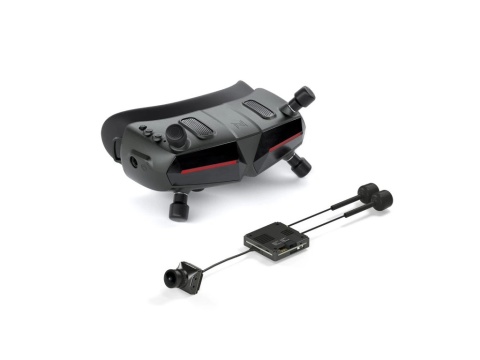 Gogle Avatar HD X – widok z boku – ergonomiczna konstrukcja i anteny.