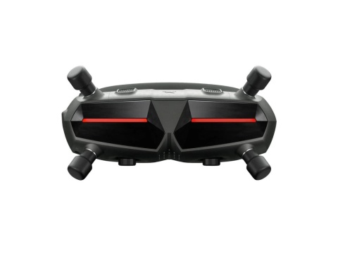 Front gogli FPV Walksnail – charakterystyczny design z podświetleniem.