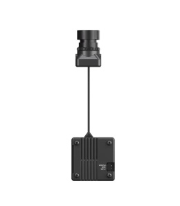 Widok boczny kamery pokazujący kompaktową konstrukcję i standardowy format montażowy 20×20 mm.