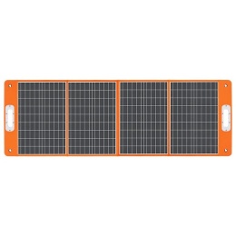 Widok panelu FlashFish TSP100 całkowicie rozłożonego na płaskiej powierzchni, prezentujący maksymalną powierzchnię zbierania