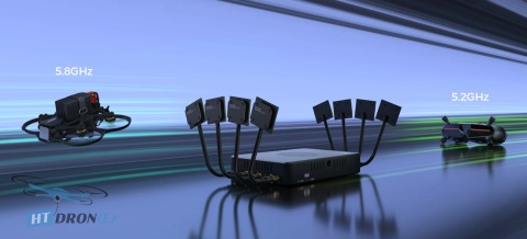 Wzmacniacz sygnału Walksnail Avatar HD – wnętrze i elektronika