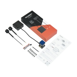 Widok kamery Walksnail Moonlight z podłączonym modułem VTX oraz antenami – kompaktowa konstrukcja