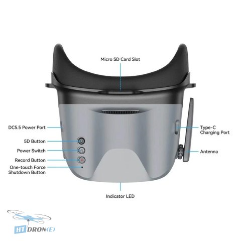 BETAFPV VR04 FPV Goggles - factory packaging, box contents, buy online