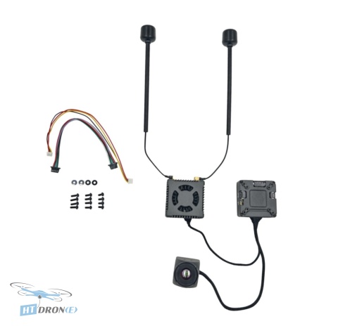 Zestaw CADDX Eclipse 009HD Avatar VTX 2W – kamera termowizyjna FPV z antenami i okablowaniem