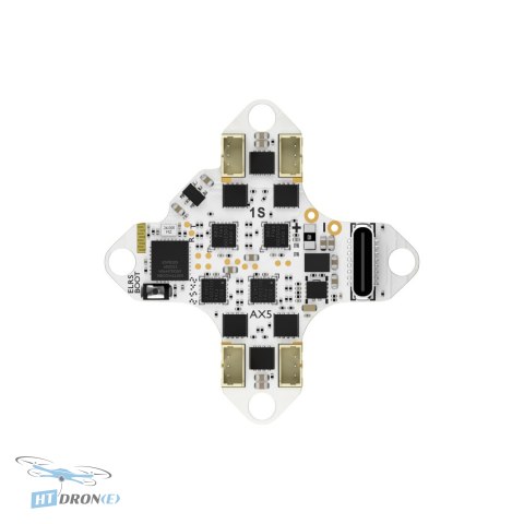 Printed circuit board FLYWOO GOKU F405 HD 1s 12A AIO FC - top view, components