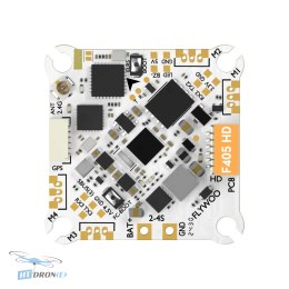 FLYWOO Goku F405 HD 20A ELRS AIO FC three-quarter view buy now at HTDRONE