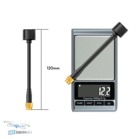 Антена FLYWOO LDS 5.8GHz SMA LHCP 120mm - найкращий вибір в магазині HTDRONE, купити зараз