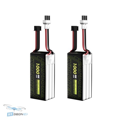 Bateria FLYWOO Explorer 1000mAh 3S 80C LiHv XT30 - główny widok produktu w HTDRONE