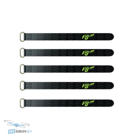 FLYWOO Battery Strap Patent Leather 10x130mm for FPV drones - buy at HTDRONE best price