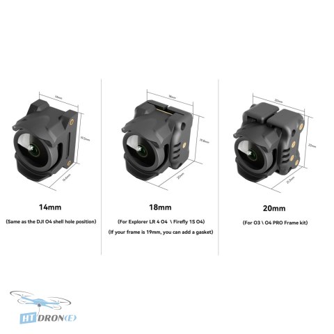 FLYWOO Camera Mount Set FLYWOO for O4 Wide packaging accessories shop HTDRONE