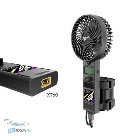 FLYWOO QuickCool Violence fan rear view, connectors - price at HTDRONE shop
