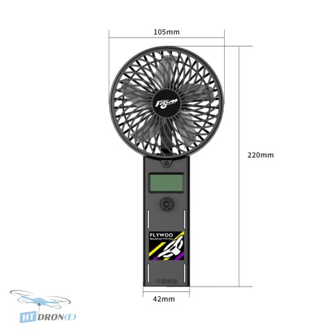 FLYWOO QuickCool Violence fan PCB detail view - buy at HTDRONE shop