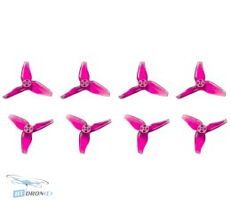 Pink FLYWOO GF 2023 PC 3-blade 1.5mm FPV drone propeller set 4CW 4CCW at HTDRONE shop