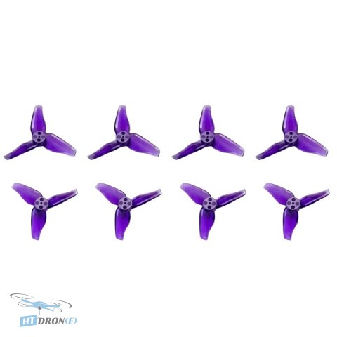 FLYWOO GF 2023 PC 3-Blade 1.5mm Purple пропелер FPV для дрона купити в HTDRONE