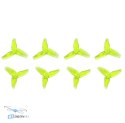 FLYWOO Propeller Flywoo GF 2023 PC 3-Blade 1.5mm Żółty widok z boku kup teraz w HTDRONE