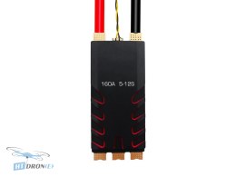 Flycolor X-Cross HV3 160A ESC detailed view of connector and housing buy cheap at HTDRONE shop