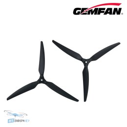 Gemfan 1265F Folding śmigło FPV 3-łopatowe czarne z adapterem aluminium cena HTDRONE