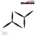 Gemfan 1510F Folding Glass Fiber Nylon śmigło 3-łopatowe czarne detale widok HTDRONE