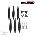 Opakowanie Gemfan 1510F Folding Glass Fiber Nylon śmigła 3-łopatowe czarne HTDRONE