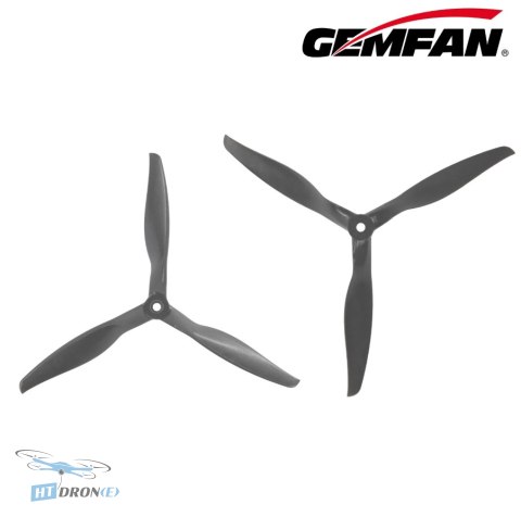 Gemfan VORTEX Electric Glass Fiber Nylon 7x9x3 propeller 2CCW side view shop HTDRONE