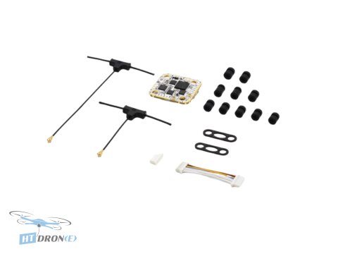 HDZero Halo FC MPU6000 FPV польотний контролер бічний вигляд деталі роз'єми HTDRONE