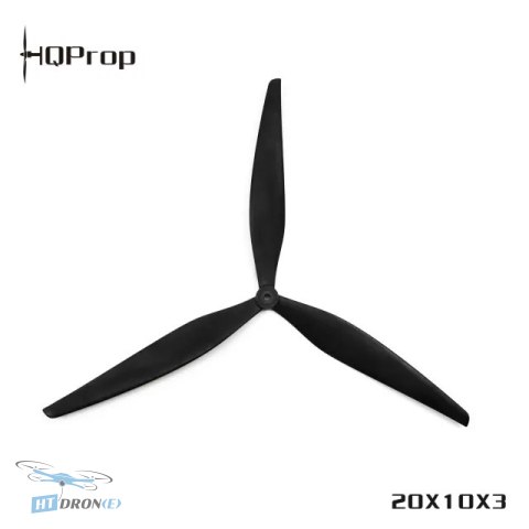 HQProp 20X10X3 Black CW/CCW propeller for FPV drone - buy the best set at HTDRONE shop